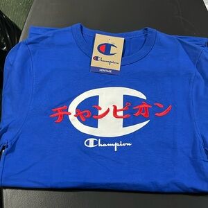 Champion heritage embroidered tee